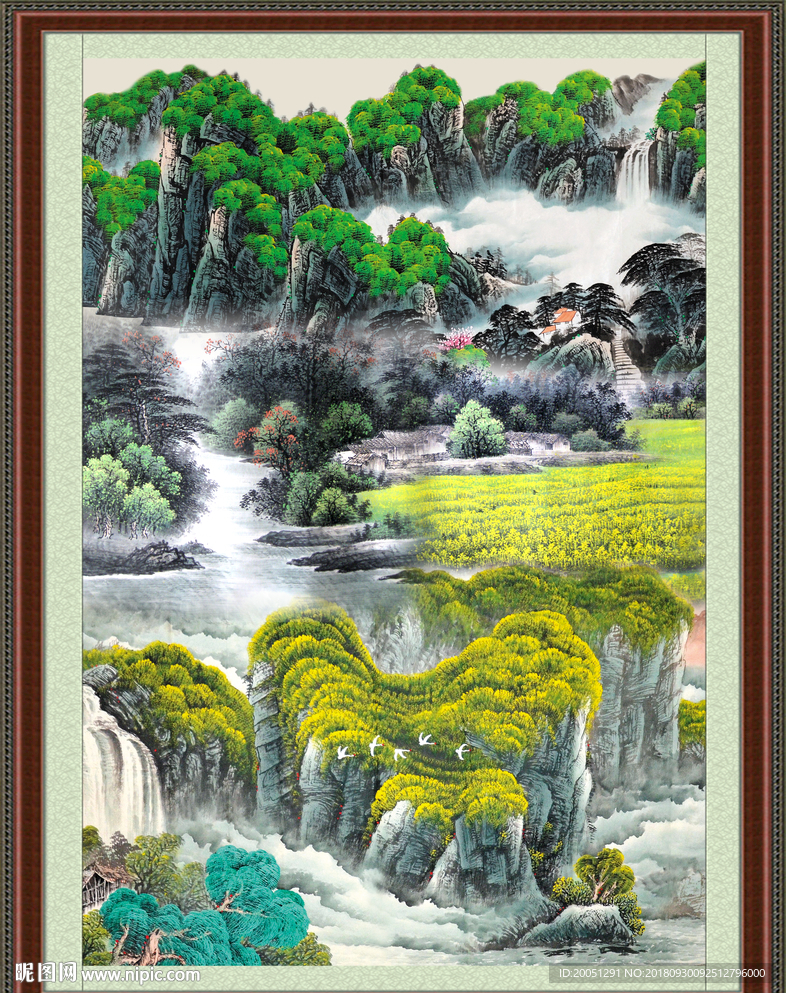 国画山水