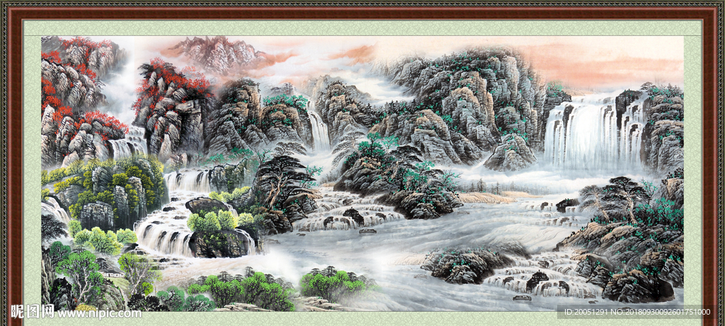 国画山水