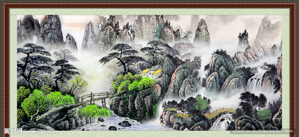 国画山水