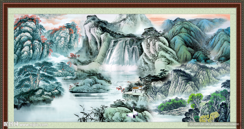 国画山水