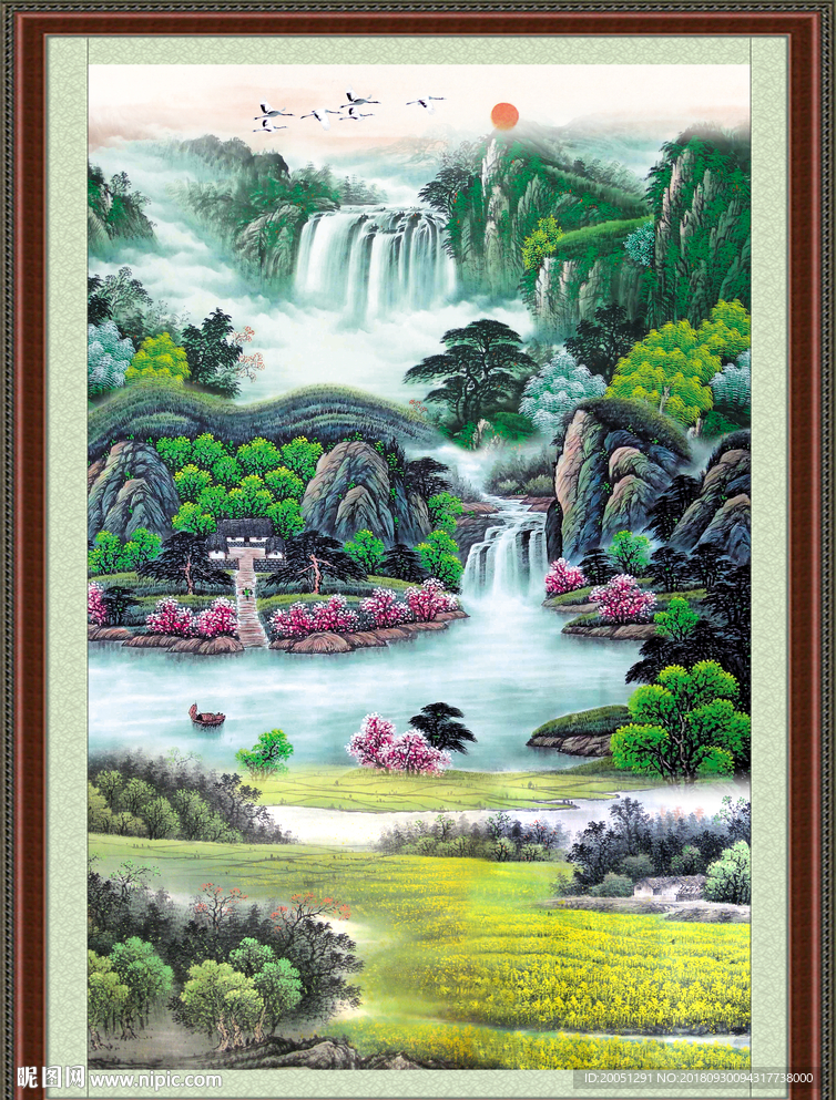 国画山水