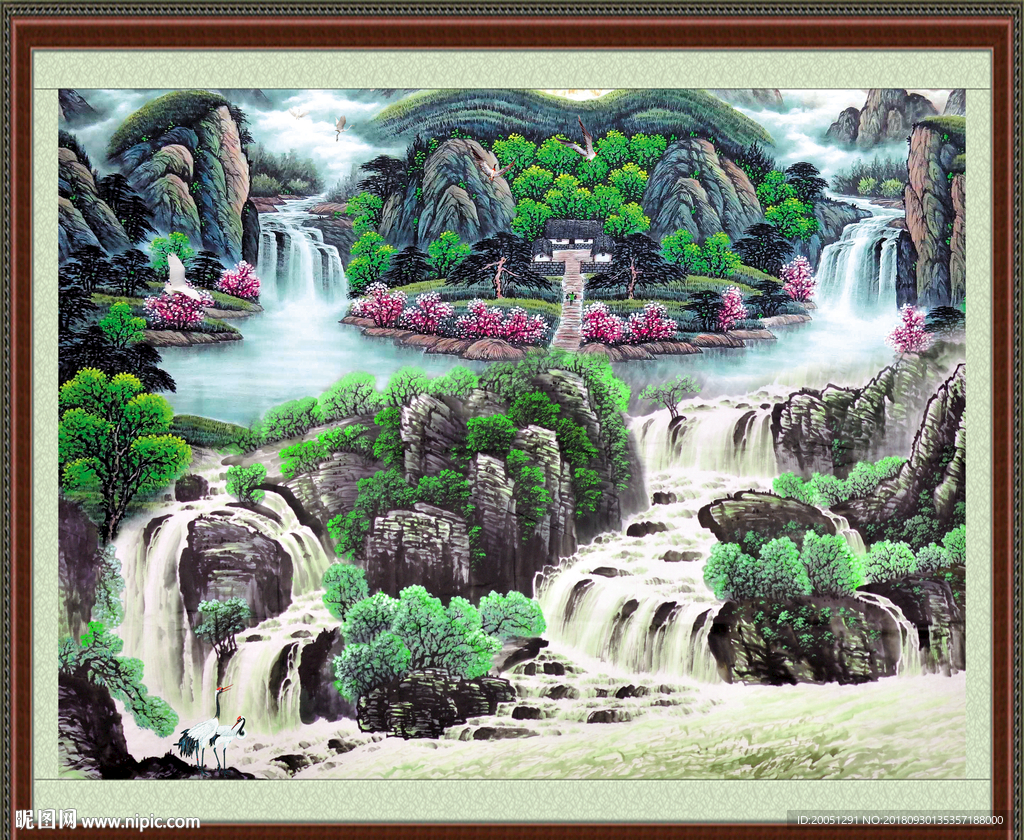国画山水
