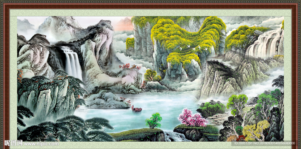 国画山水