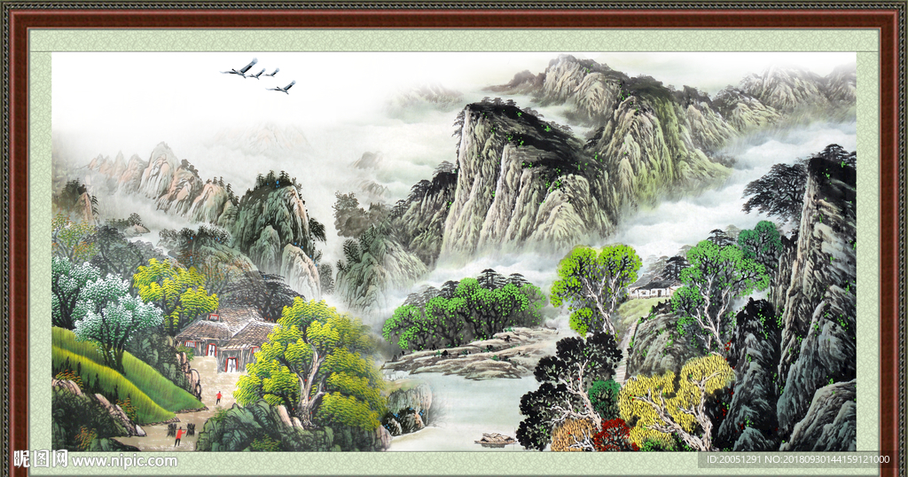 国画 国画山水