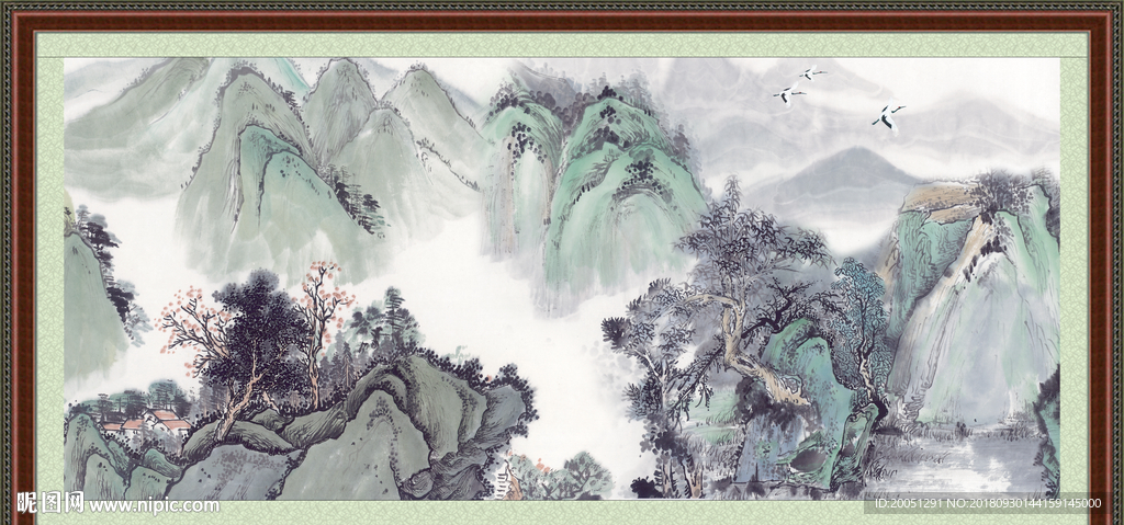 国画 国画山水