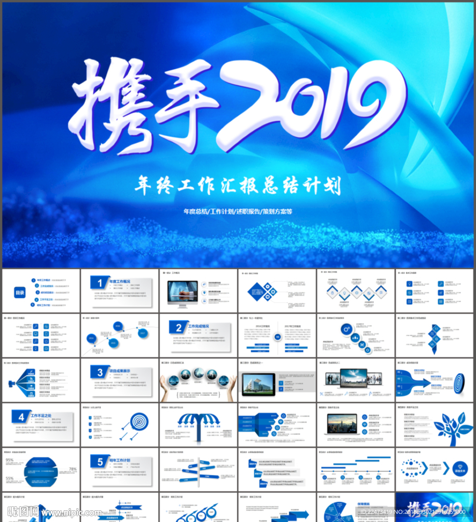 年终总结汇报PPT