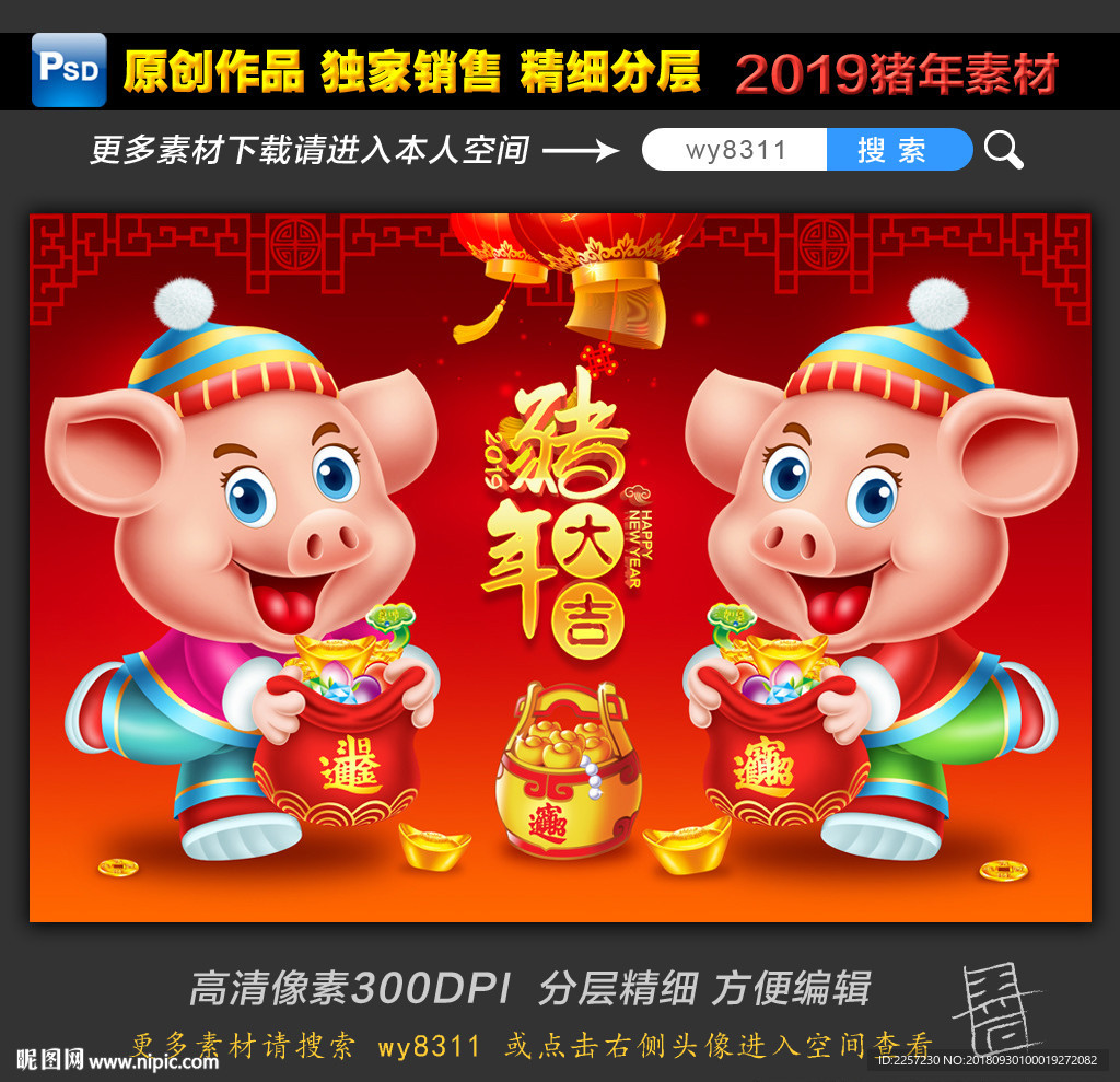 2019猪年