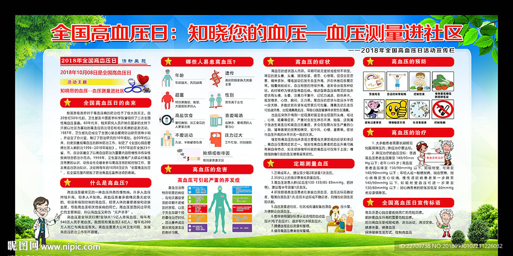 知晓您的血压-血压测量进社区