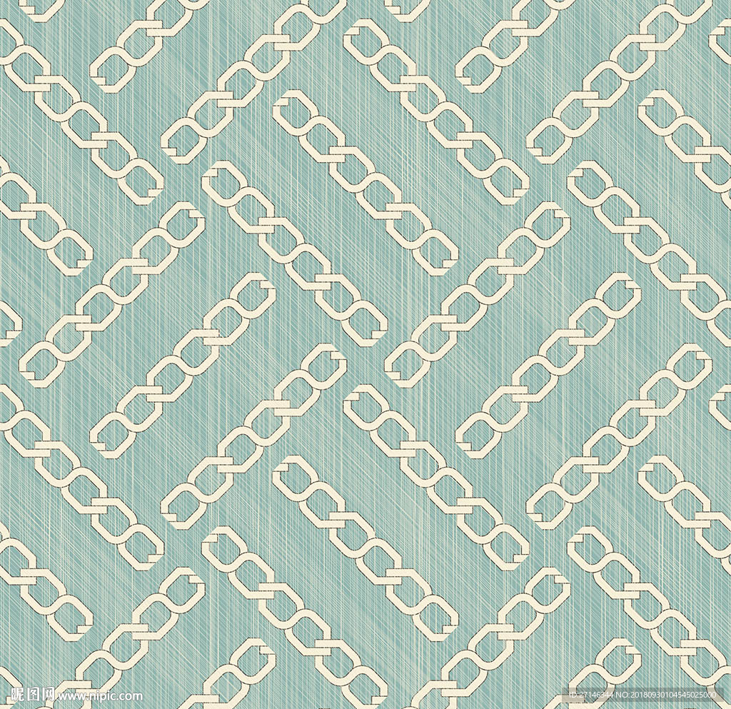 链子抽象无缝图案