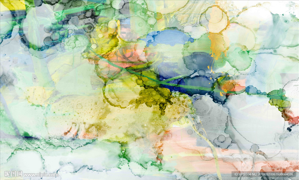 抽象油画