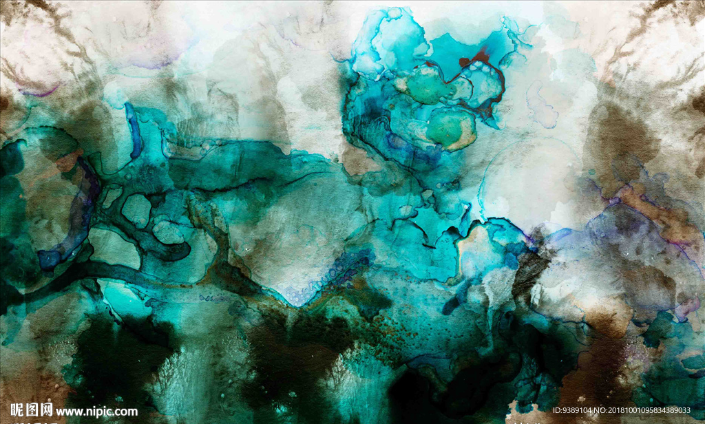 抽象油画