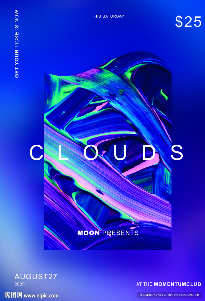 酒吧国外时尚创意海报