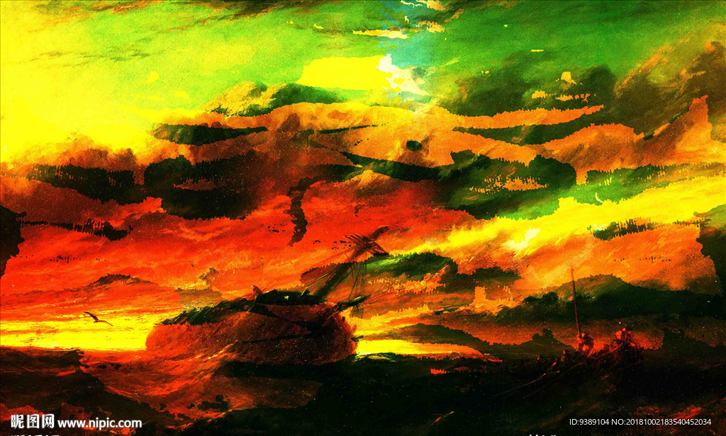 风景油画