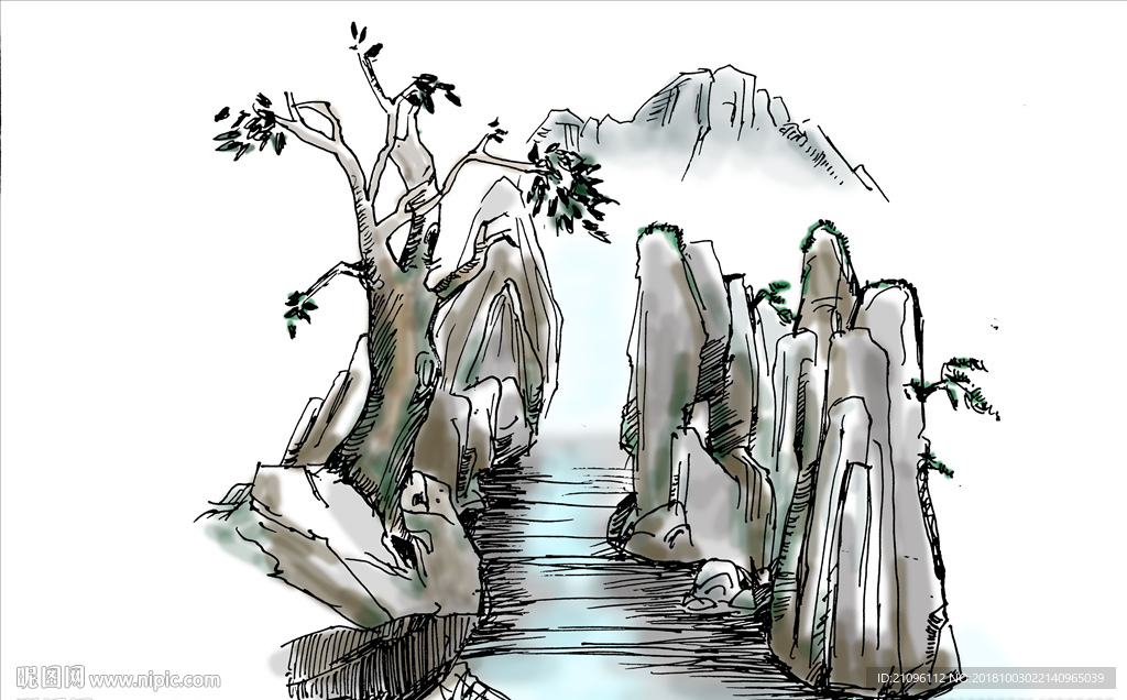 水墨图