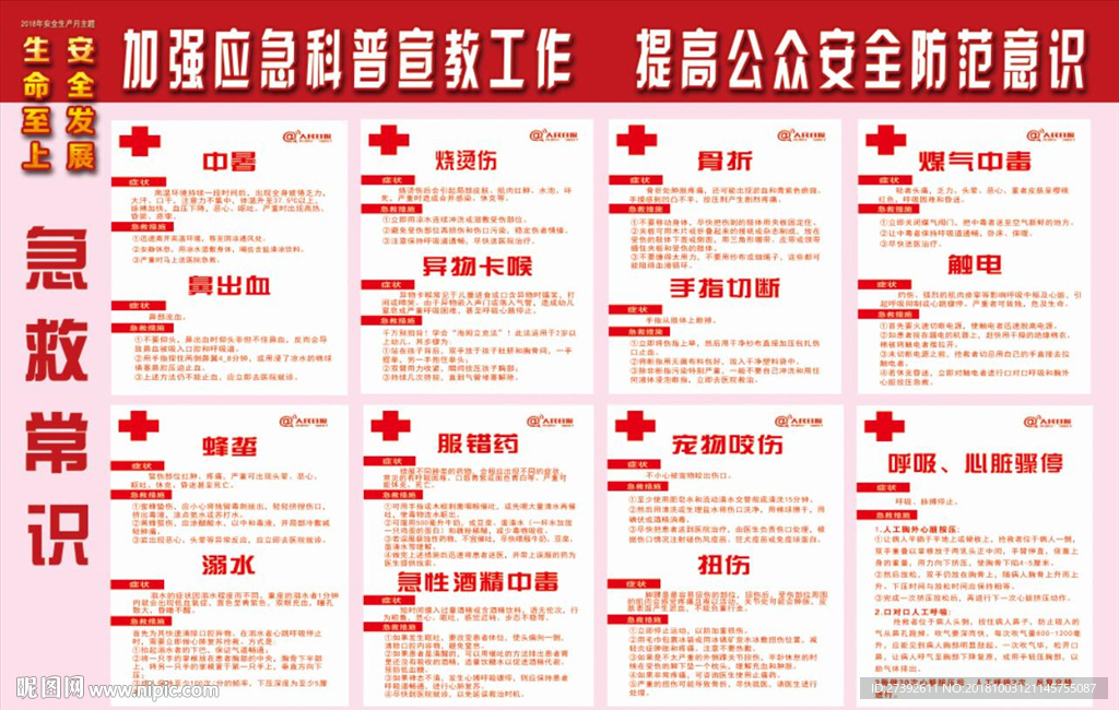 安全生产急救常识