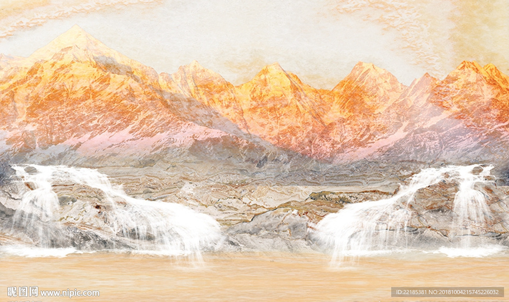 大理石纹背景墙