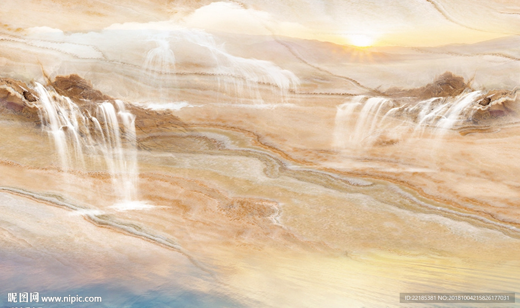 大理石纹背景墙