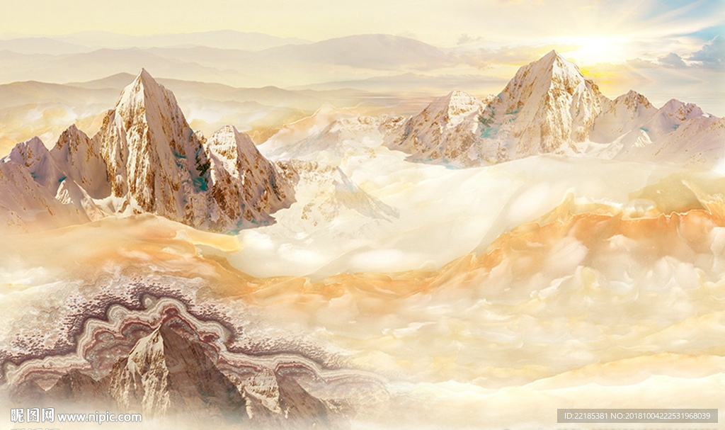 大理石纹背景墙