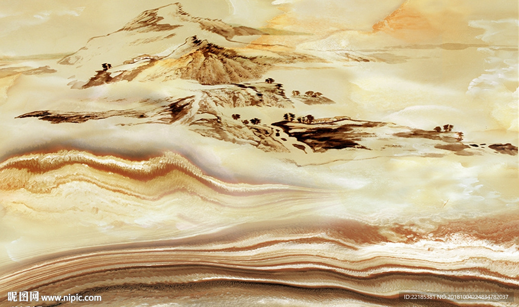 大理石纹背景墙