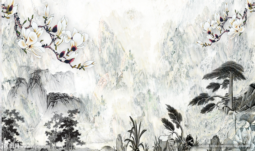 大理石纹背景墙