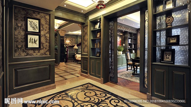 建材 家居 全屋定制 全景图