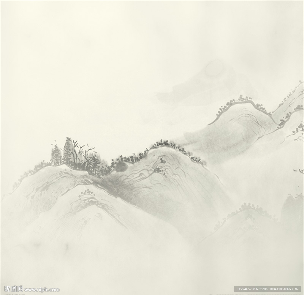 中国风山水背景图