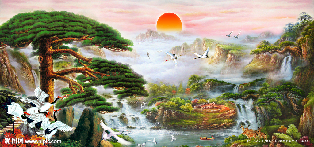 油画 聚宝盆油画