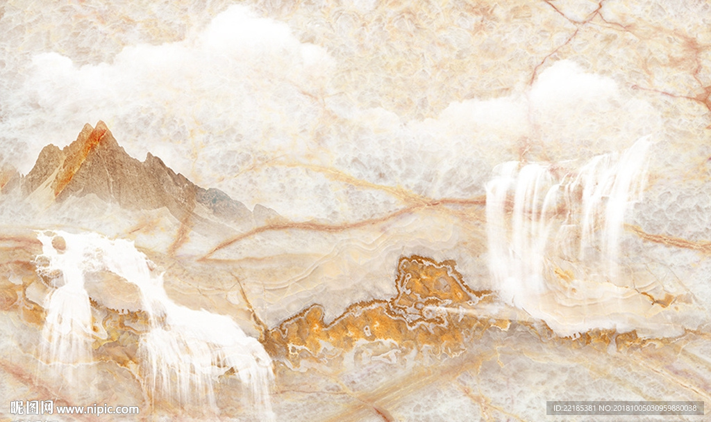 大理石纹背景墙