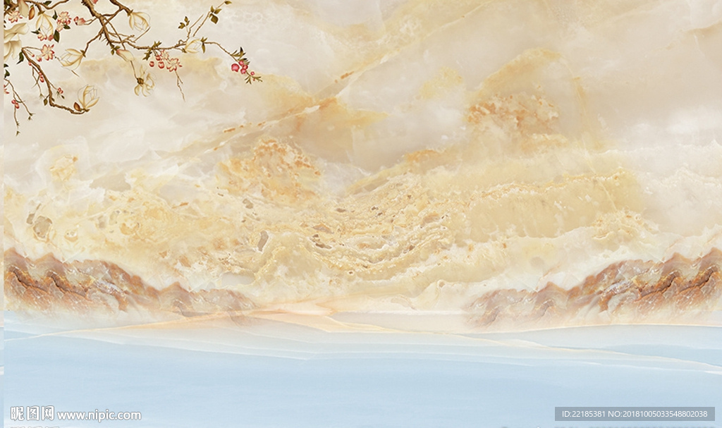 大理石纹背景墙