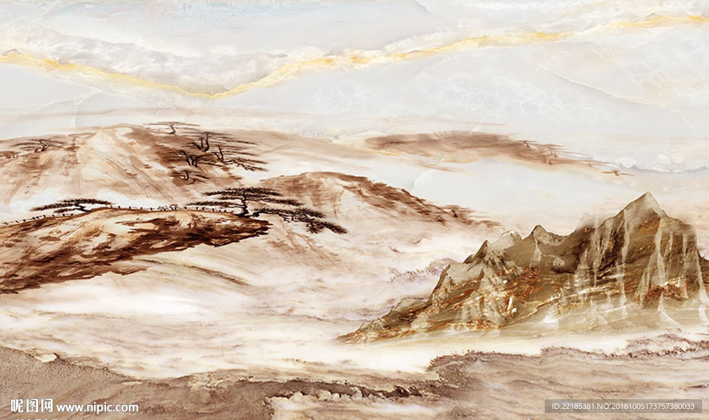 大理石纹背景墙