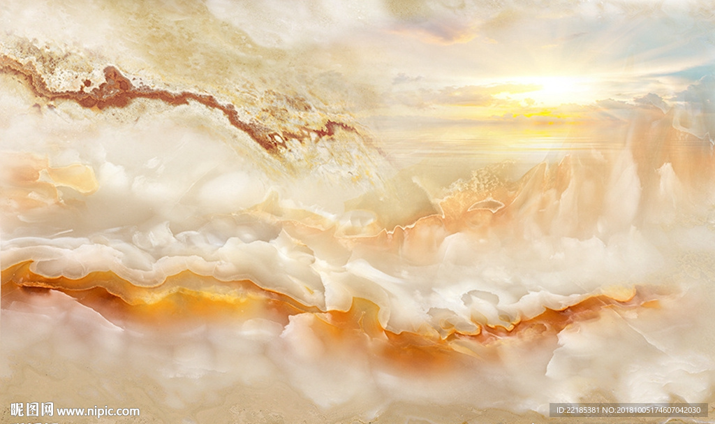 大理石纹背景墙