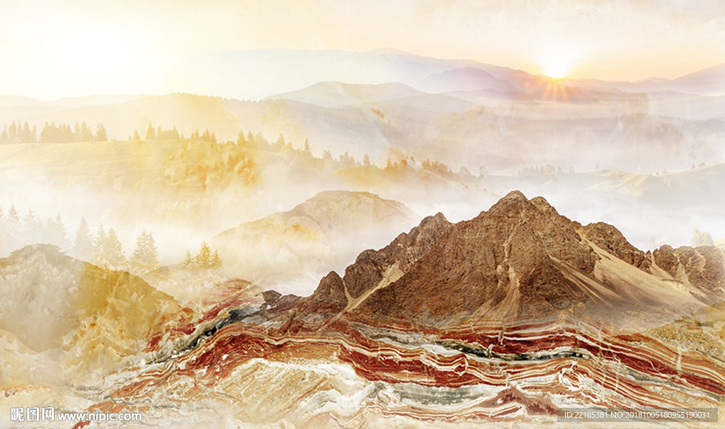 大理石纹背景墙