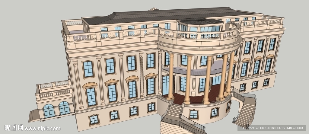 国外建筑模型