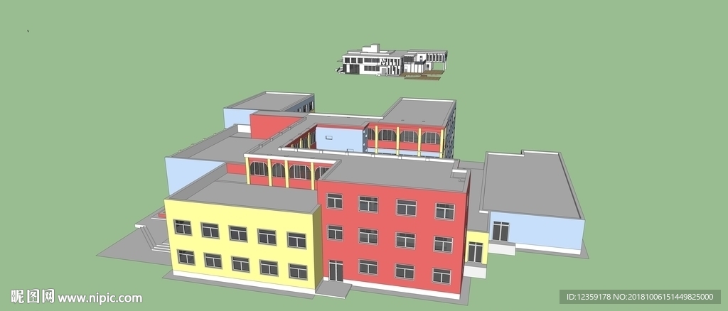 国外建筑模型