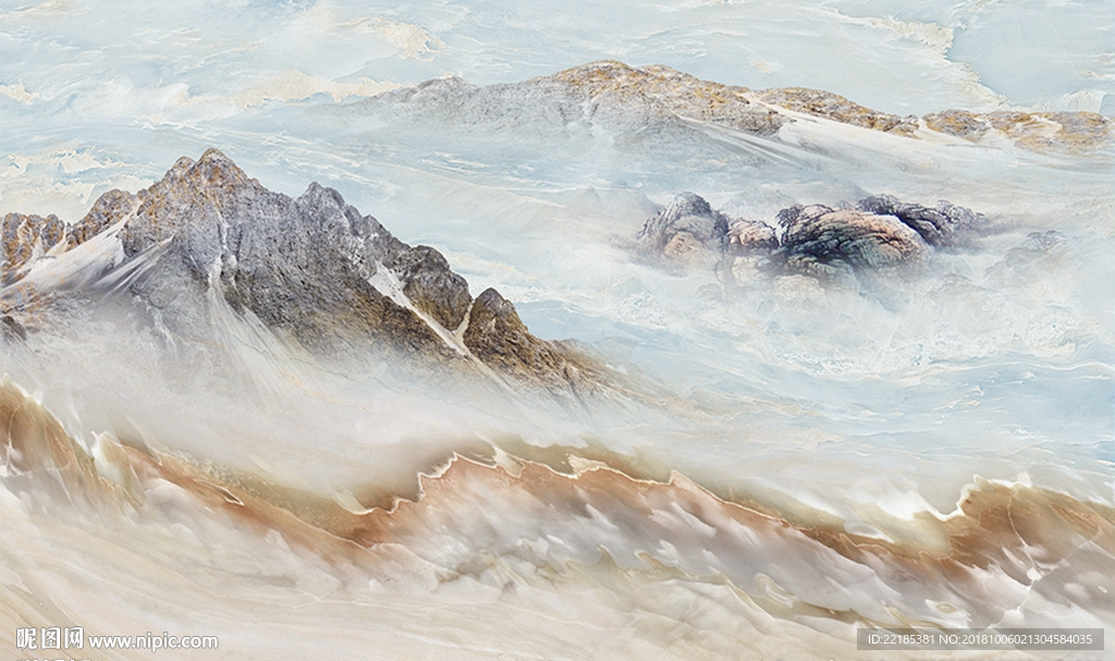 大理石纹背景墙