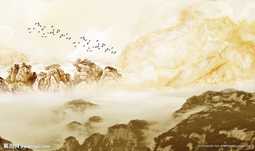 大理石纹背景墙