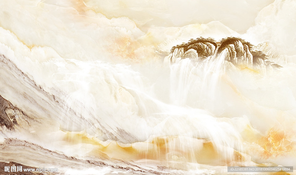 大理石纹背景墙