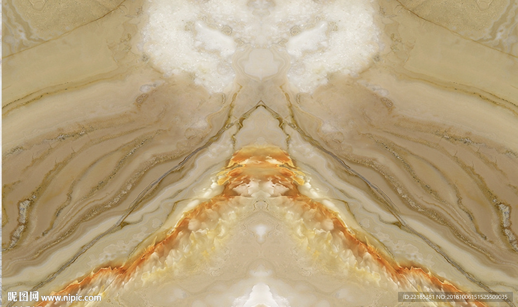 大理石纹风景背景墙