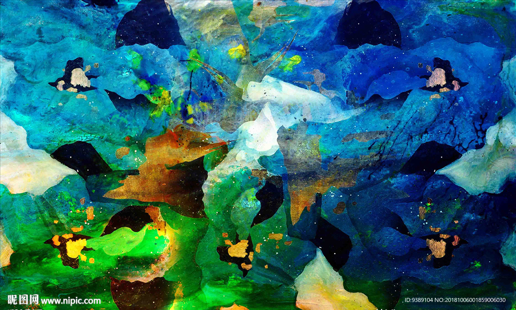 抽象油画