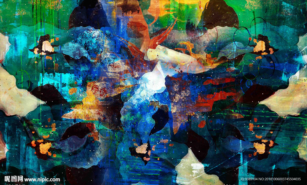 复古油画