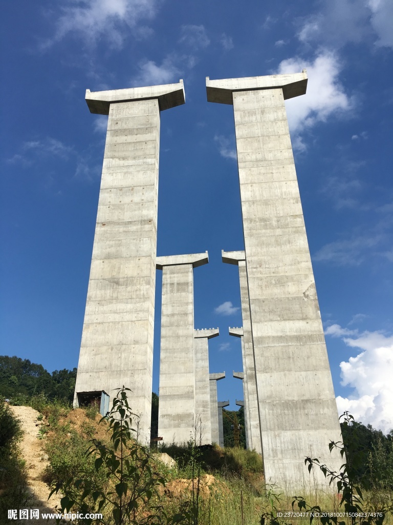 桥梁建筑施工