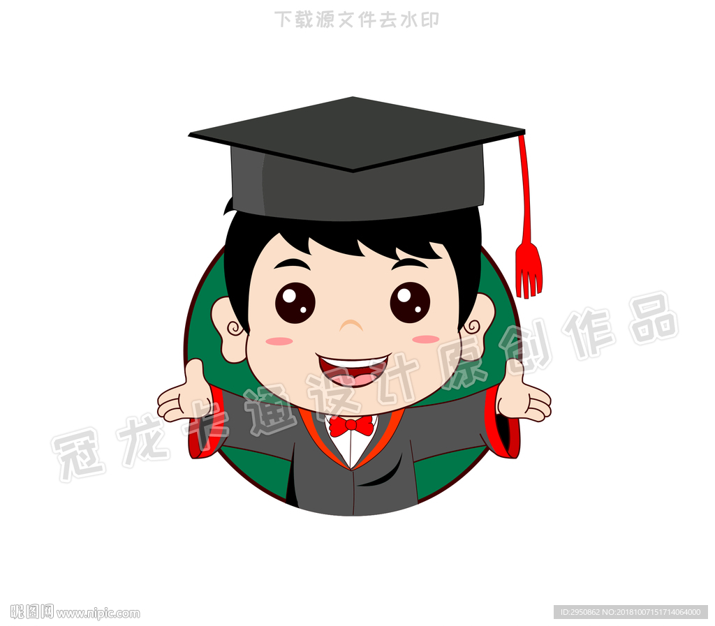博士头