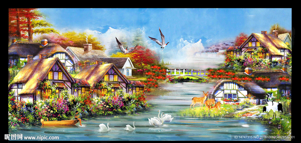 风景油画