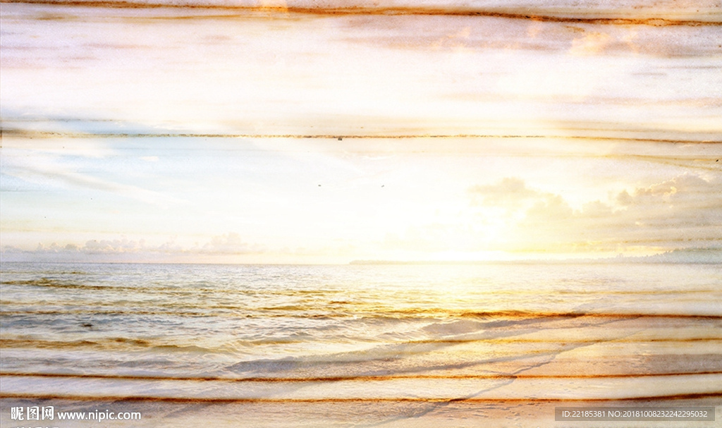 大理石纹风景背景墙