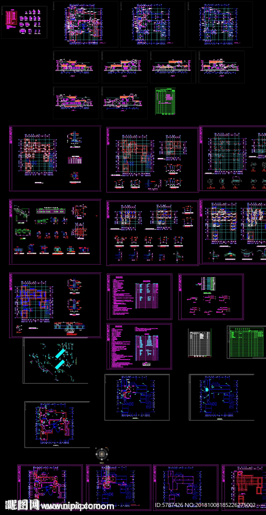 斋堂古建筑CAD施工详图