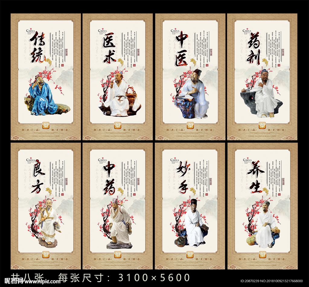 中医养生展板