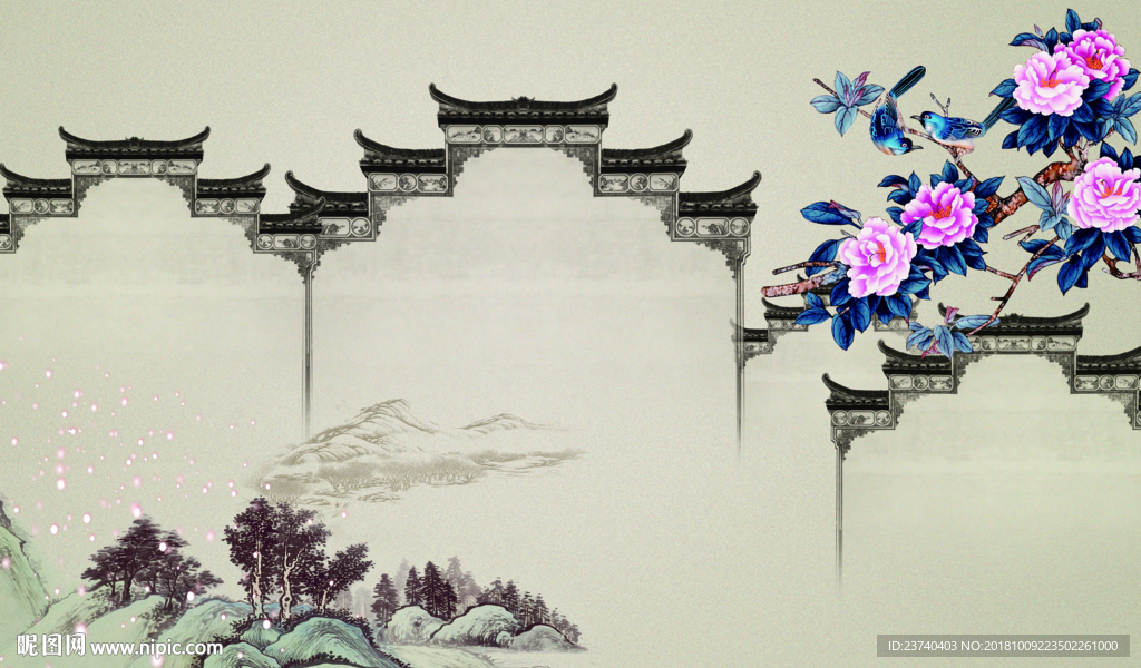3D电视背景