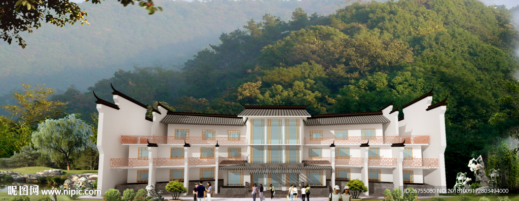 建筑外观效果图