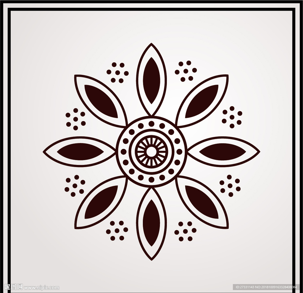 纹理底纹背景剪纸欧式花纹复古图