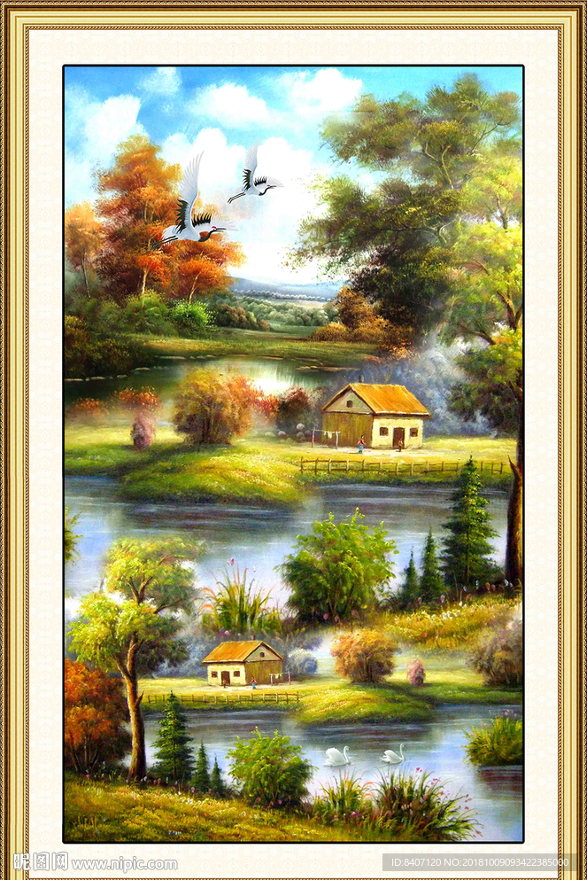 风景油画